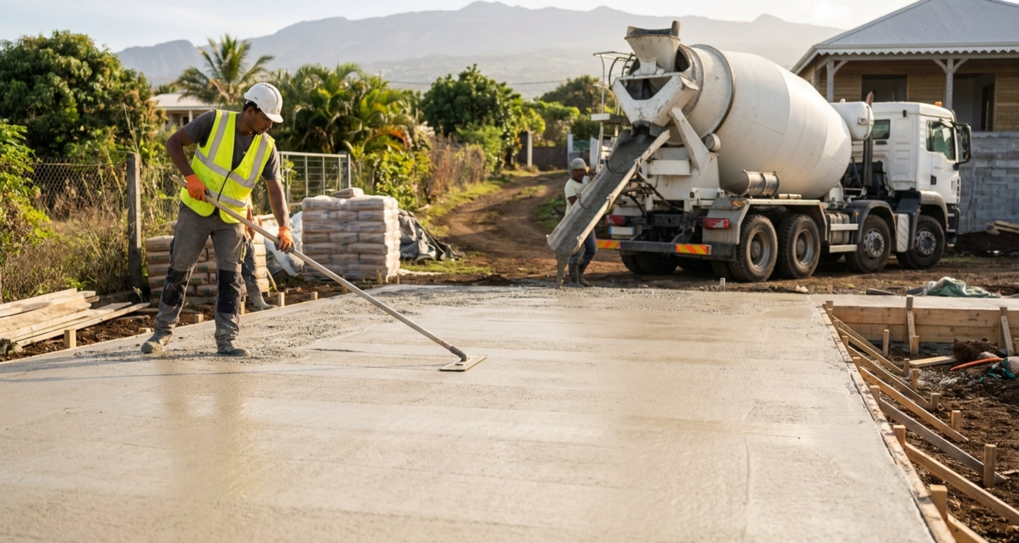 4 raisons de choisir du béton fibré à La Réunion