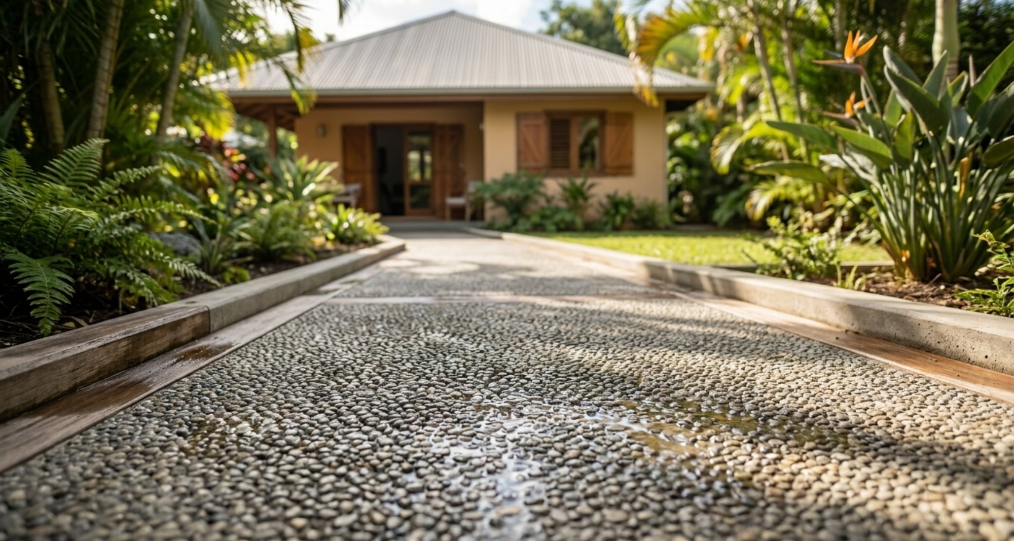 Béton drainant : 10 conseils pour réussir la mise en oeuvre d'un béton drainant