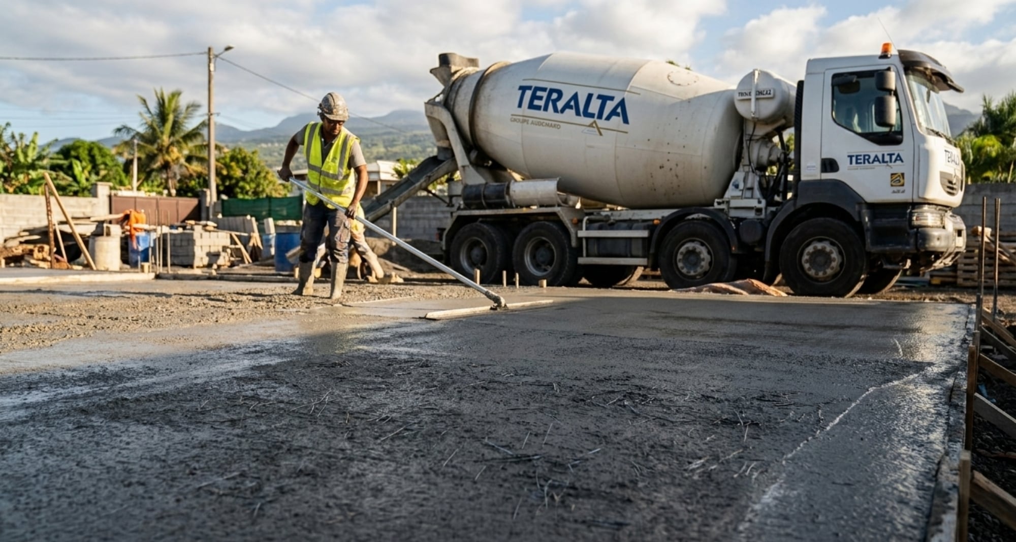 Béton fibré : prix moyen au m² et astuces pour bien le choisir à La Réunion