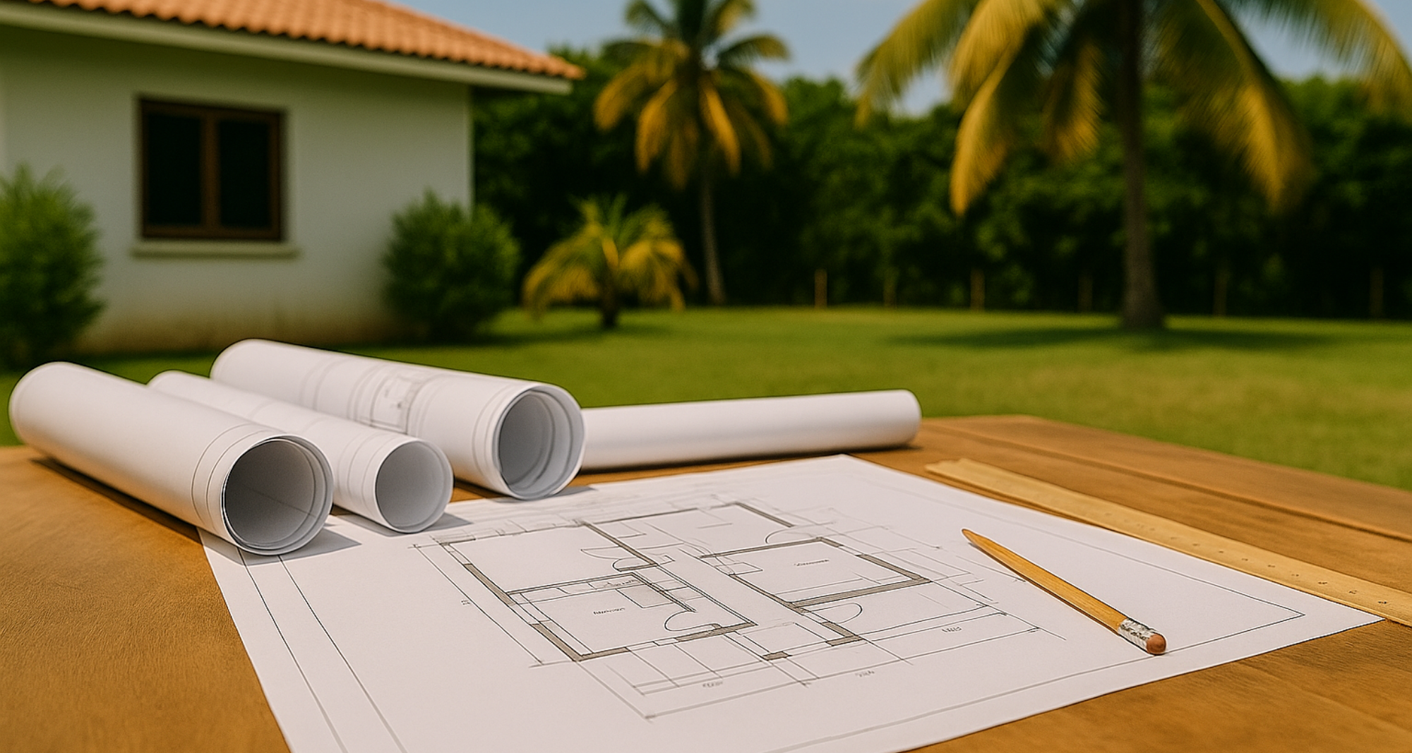 Les différents types de plans pour la construction de votre maison à La Réunion