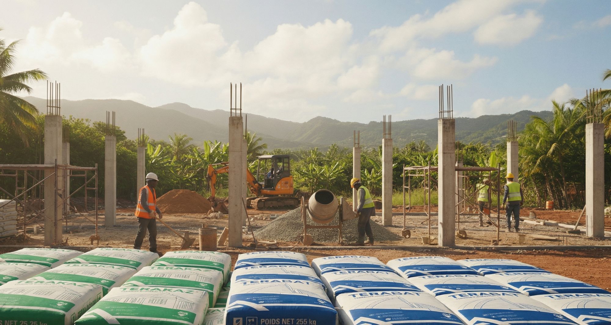Quels critères pour bien choisir son ciment à La Réunion ?