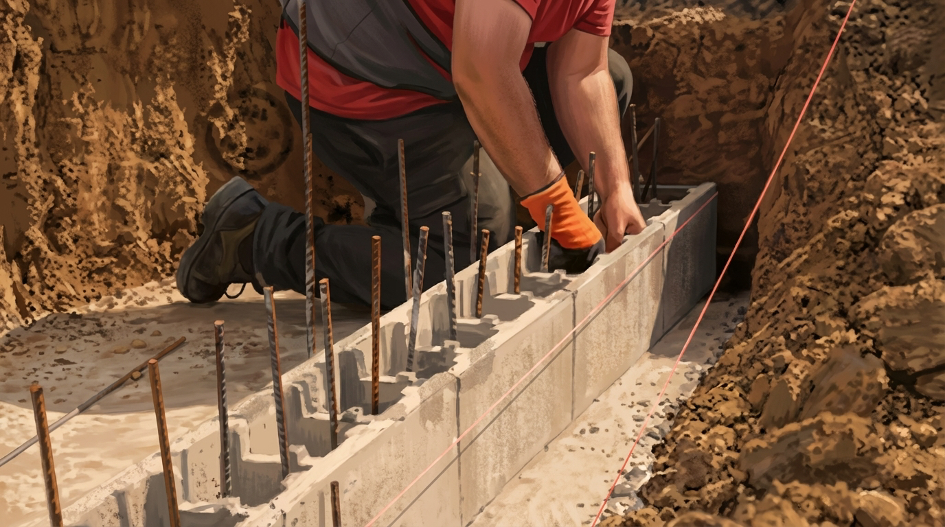 Comment poser du bloc à bancher sur ses chantiers à La Réunion ?