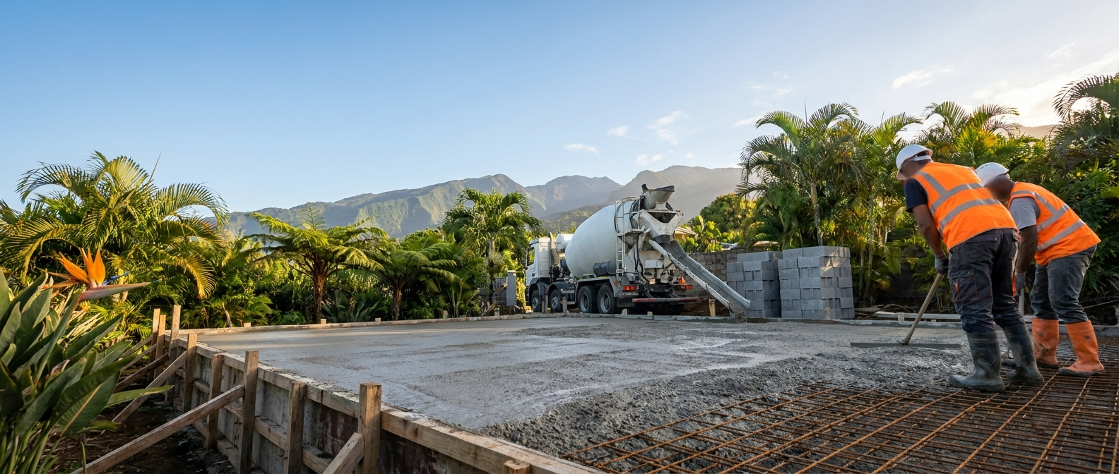 Artisans du BTP à La Réunion : connaissez-vous réellement les différents types de béton pour vos chantiers ?
